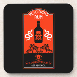 Caraïbische Voodoo Rum Bier Onderzetter