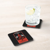 Caraïbische Voodoo Rum Bier Onderzetter (Rechterzijde)