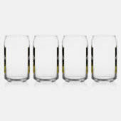 Caraïbische Voodoo Rum Blikvorm Glas (Links)