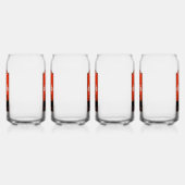 Caraïbische Voodoo Rum Blikvorm Glas (Links)