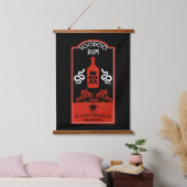 Caraïbische Voodoo Rum Hangend Wandkleed (Slaapkamer)