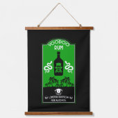Caraïbische Voodoo Rum Hangend Wandkleed (Voorkant)