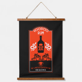 Caraïbische Voodoo Rum Hangend Wandkleed
