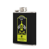 Caraïbische Voodoo Rum Heupfles (Links)