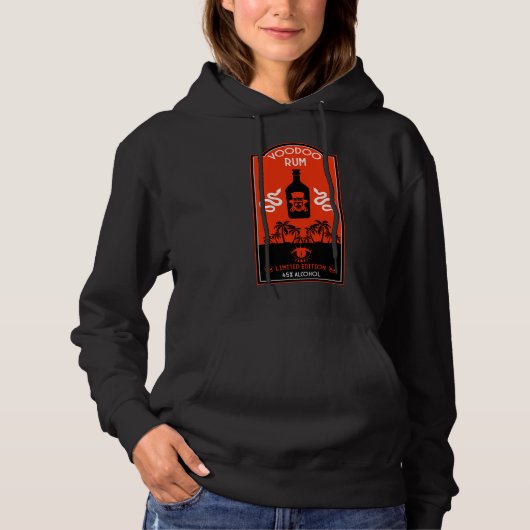 Caraïbische Voodoo Rum Hoodie (Voorkant)