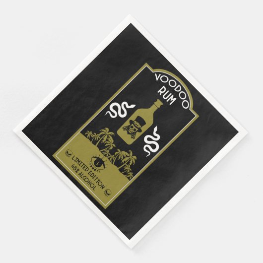 Caraïbische Voodoo Rum Servet (Hoek)