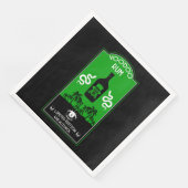 Caraïbische Voodoo Rum Servet (Hoek)