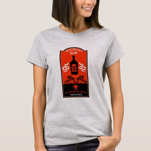 Caraïbische Voodoo Rum T-shirt (Voorkant)