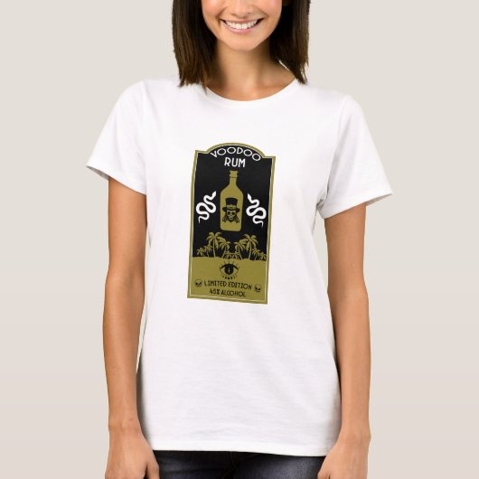 Caraïbische Voodoo Rum T-shirt (Voorkant)