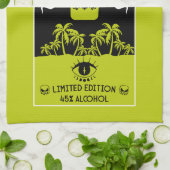 Caraïbische Voodoo Rum Theedoek (Gevouwen)