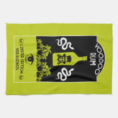 Caraïbische Voodoo Rum Theedoek (Horizontaal)