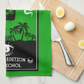 Caraïbische Voodoo Rum Theedoek (Quarter Fold)