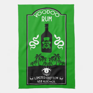 Caraïbische Voodoo Rum Theedoek