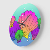 Caraïbische zeeschelpen met bubbels grote klok (Hoek)