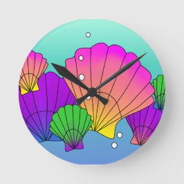 Caraïbische zeeschelpen met bubbels grote klok