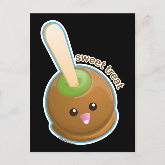 Caramel Apple Briefkaart (Voorkant)