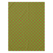 Caramel apple checkered board pattern tafelkleed (Voorkant)