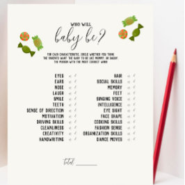 Caramel Apple - Groen wie zal Baby zijn? Game