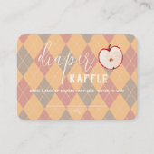 Caramel Apple - Raffle Raffle Raffle Red Baby Plaatskaartje (Voorkant)