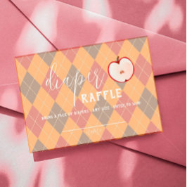 Caramel Apple - Raffle Raffle Raffle Red Baby Plaatskaartje