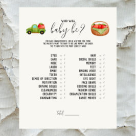 Caramel Apple - Rood wie zal Baby zijn? Game