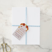 Caramel Apple Wedding Favor Cadeaulabel (Met Touw)
