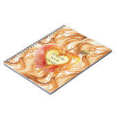 Caramel Cream Hartappel Notitieboek (Linkerzijde)