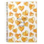 Caramel Cream Hearts Notitieboek (Voorkant)