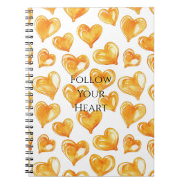 Caramel Cream Hearts Notitieboek