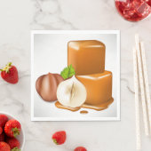 Caramel Cubes Paper Napkins Servet (Insitu)