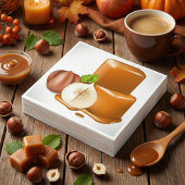 Caramel Cubes Paper Napkins Servet