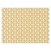 Caramel Custard Flan Spaanse voedseldessert Tafelkleed (Voorkant (Horizontaal))