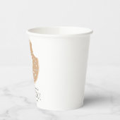 Caramel Donut Baby Strooi Papier Cups Papieren Bekers (Links)