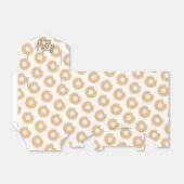 Caramel Donut dank u Baby shower cadeau Bedankdoosjes (Uitgevouwen)