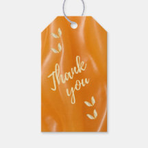 Caramel Favor-labels voor cadeaus