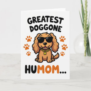Caramel Koele Hond Kaart