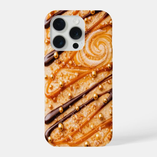 Caramel Macchiato Inspired PopTart Coffee Vibes iPhone Hoesje (Achterkant)