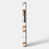 Caramel Modern Sunbursts Case-Mate iPhone Case (Achterkant / Links)