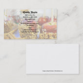 Caramel Peanut Apples Visitekaartje (Voorkant / Achterkant)