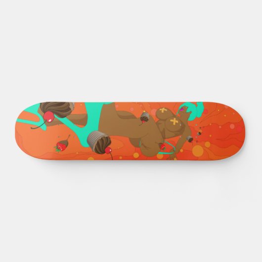 Caramel Pleasure Persoonlijk Skateboard (Horizontaal)