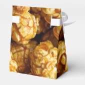 Caramel Popcorn Dank u Tent Favor Box Bedankdoosjes (Achterkant)