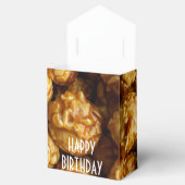 Caramel Popcorn Happy Birthday Favor Box Bedankdoosjes (Geopend)