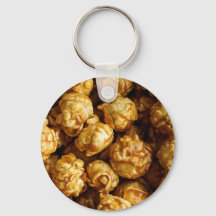 Caramel Popcorn Sleutelhanger
