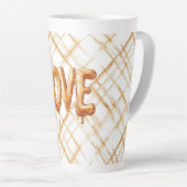 Caramel Snoep Liefde Latte Mok (Rechterhoek)