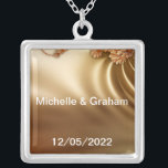 Caramel Wedding Set Zilver Vergulden Ketting<br><div class="desc">Caramel Wedding Set</div>