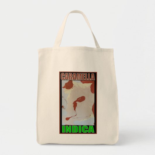 CARAMELLA INDICA TOTE BAG (Voorkant)