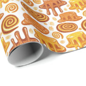 caramelpatroon cadeaupapier (Rol Hoek)
