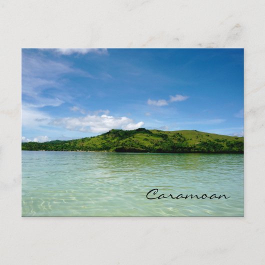Caramoan Islands - Manlawi Sandbar Uitzicht Briefkaart (Voorkant)
