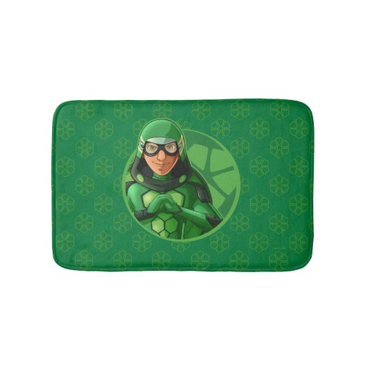 Carapace Green Badge Badmat (Voorkant)