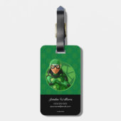 Carapace Green Badge Bagagelabel (Achterkant verticaal)